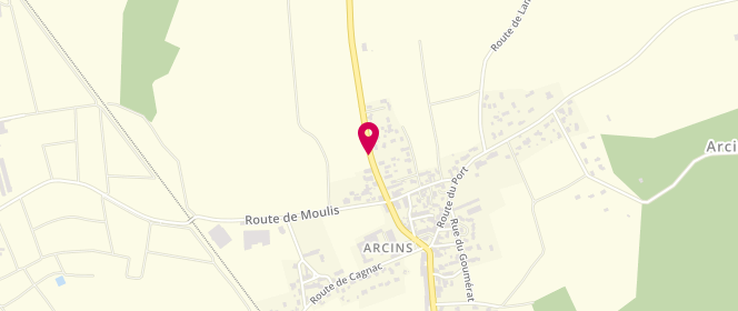 Plan de Accueil périscolaire Arcins, 4 Bis Route de Pauillac, 33460 Arcins