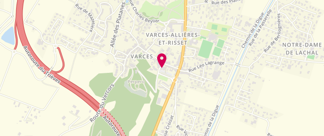 Plan de Secteur Jeunes, 32 Avenue Joiliot Curie, Place Lutzelsachen, 38760 Varces-Allières-et-Risset