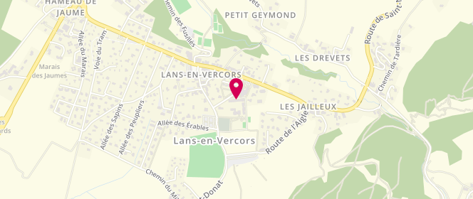 Plan de Accueil de loisirs Municipal La Passerelle, 110 Rue des Ecoles, 38250 Lans-en-Vercors