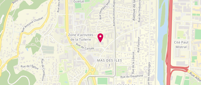 Plan de Accueil périscolaire Chartreuse, 4 Rue de Cartale, 38170 Seyssinet-Pariset