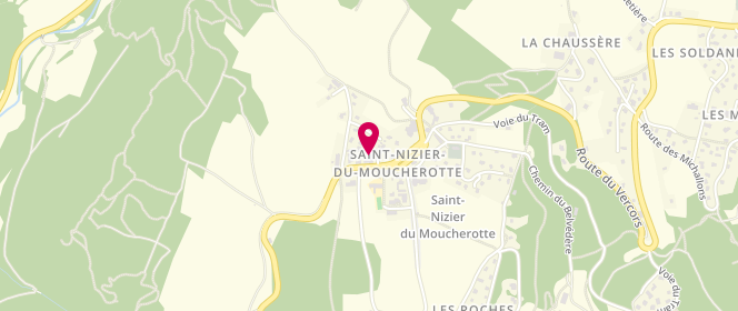 Plan de Accueil de loisirs Saint Nizier du Moucherotte, Domaine de la Tour, 38250 Saint-Nizier-du-Moucherotte