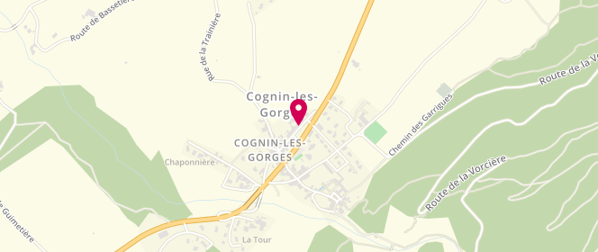 Plan de ACM extra 3-12 ans Cognin les Gorges, 109 Rue du 29 Janvier 1944, 38470 Cognin-les-Gorges
