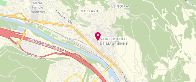 Plan de Accueil de loisirs l'Eterlou, Avenue de la République, 73140 Saint-Michel-de-Maurienne