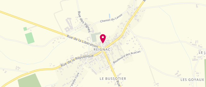 Plan de périscolaire Mairie de Reignac, 8 Rue de la Victoire, 33860 Reignac