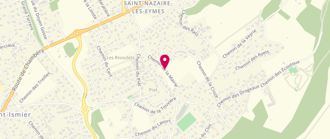 Plan de Espace Jeunes, Chemin de la Mairie, 38330 Saint-Nazaire-les-Eymes