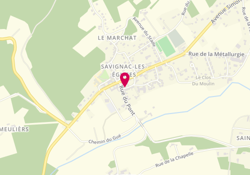 Plan de Accueil de loisirs Saint Privat, Saint Privat, 24420 Savignac-les-Églises