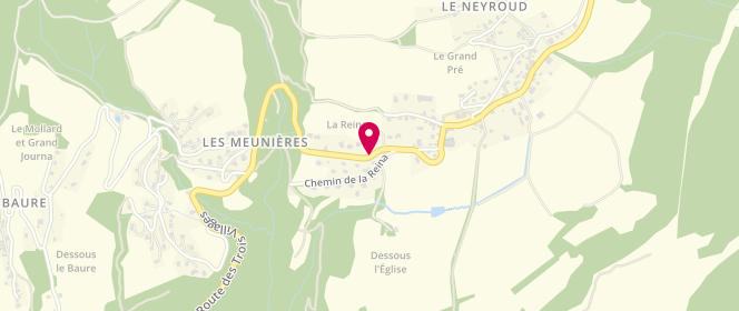 Plan de Accueil de loisirs - Plateau des Petites Roches, 4865 Route des 3 Villages, 38660 Plateau-des-Petites-Roches