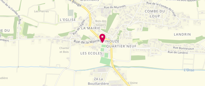 Plan de Valloire Loisirs, 37 Rue de la Mairie, 26210 Épinouze