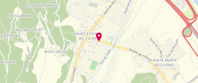 Plan de Accueil de loisirs Saint Etienne de Cuines, 130 Avenue du Glandon, 73130 Saint-Etienne-de-Cuines