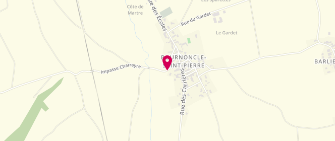 Plan de Accueil périscolaire - Ecole de Bournoncle-Saint-Pierre, Le Bourg, 43360 Bournoncle-Saint-Pierre