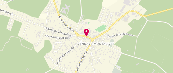 Plan de Accueil périscolaire - Vendays Montalivet - 33930, Place de la Mairie, 33930 Vendays-Montalivet