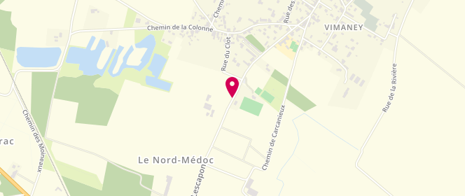 Plan de Ecole de Queyrac, 15 Chemin de Lescapon, 33340 Queyrac