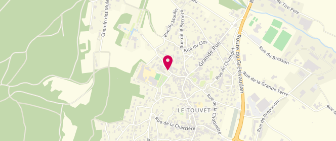 Plan de Centre de loisirs Les Grappaloups le Touvet, 137 Rue du Fourneau, 38660 Le Touvet