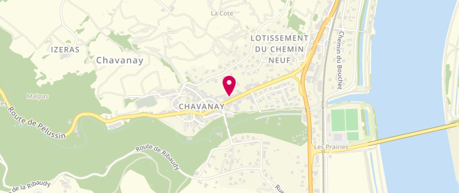 Plan de Chavanay, Le Bourg - Bâtiment Communal, 42410 Chavanay
