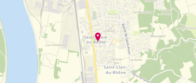 Plan de Accro Jeunes - Accueil Ados, 122 Allée Jean Jaurès, 38370 Saint-Clair-du-Rhône