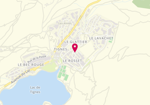 Plan de Accueil de loisirs la Nabailla, Groupe Scolaire Montée du Rosset, 73320 Tignes