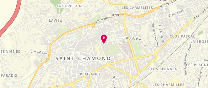 Plan de Accueil de loisirs Enfants - Fonsala, 1 Place Îie de France, 42400 Saint-Chamond