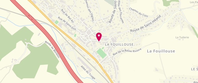 Plan de Accueil de loisirs Municipal - La Fouillouse, 1 Rue de la Croix de Mission, 42480 La Fouillouse