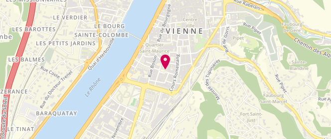 Plan de Accueil périscolaire - site République, 25 Boulevard de la République, 38200 Vienne