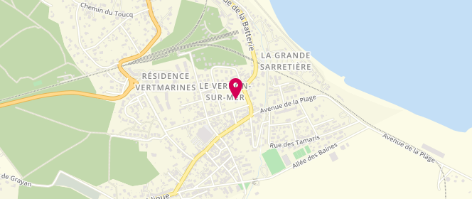 Plan de Accueil de loisirs Cap Loisirs, Rue des Tamaris - Complexe Sportif Jean Dabis, 33123 Le Verdon-sur-Mer