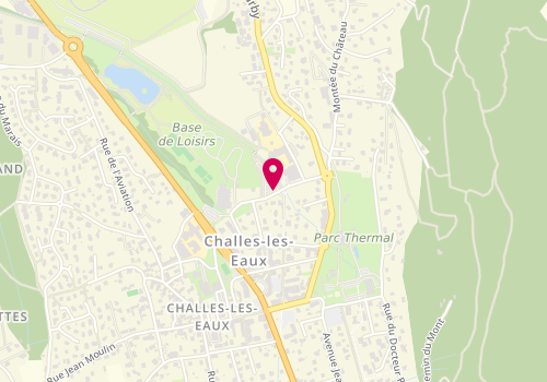 Plan de Service périscolaire de Challes Les Eaux, 251 d'Avenue du parc, 73190 Challes-les-Eaux