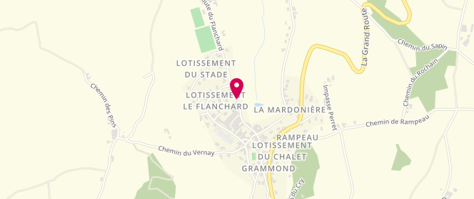 Plan de Accueil de loisirs Association Familles Rurales, Rue du Forez, 42140 Grammond