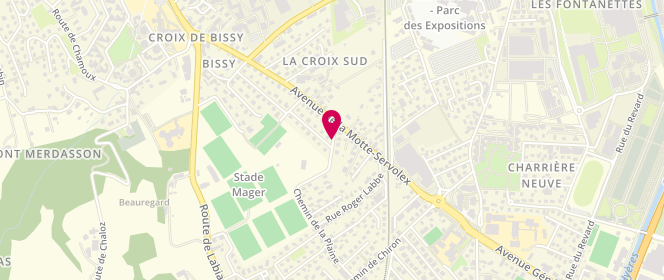 Plan de Accueil de loisirs Posse 33, 72 Rue Victor Jara, 73000 Chambéry
