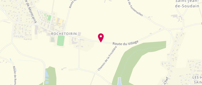 Plan de Centre de loisirs de Rochetoirin, Route du Village, 38110 Rochetoirin