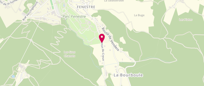 Plan de Accueil de loisirs de la Bourboule, Chemin du Creux, 63150 La Bourboule