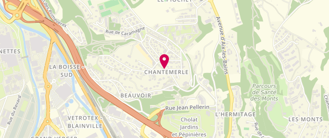 Plan de Accueil de loisirs périscolaire Chantemerle, Chemin de Chantemerle, 73000 Chambéry