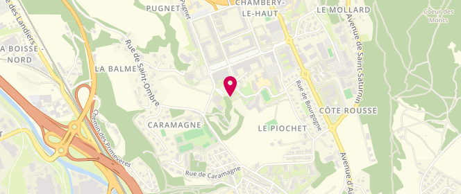 Plan de Accueil de loisirs - Maison Enfance du Nivolet, 291 Allée des Jardins, 73000 Chambéry