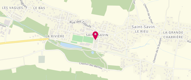 Plan de Saint Savin, Maison Boulud, 38300 Saint-Savin