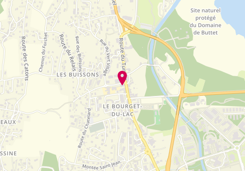 Plan de Accueil de loisirs périscolaire Le Bourget Du Lac, 7 Rue des Ecoles, 73370 Le Bourget-du-Lac