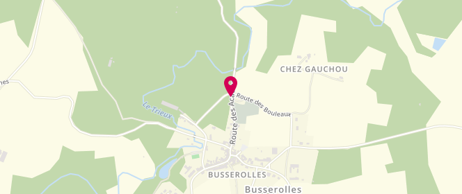Plan de Aslh Les Loustics, Le Bourg, 24360 Busserolles