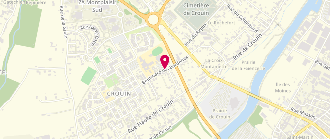 Plan de Espace Détente - Aserc, Boulevard des Borderies, 16100 Cognac