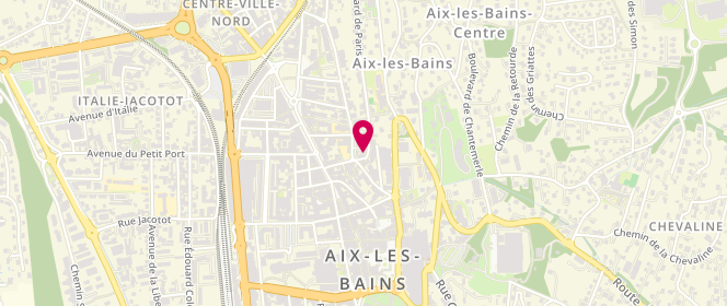 Plan de Accueil de loisirs périscolaire Maternel Du Centre, 1 Boulevard de Paris, 73100 Aix-les-Bains