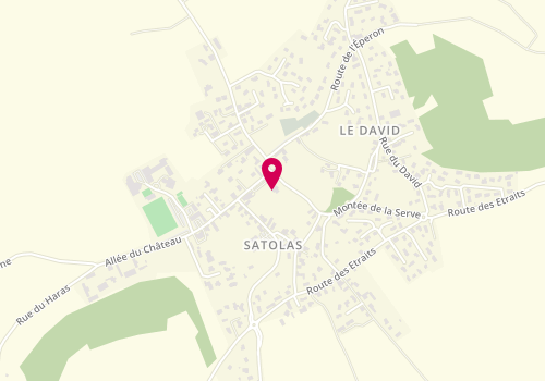 Plan de Accueil de loisirs Petits Lurons Satolas Et Bonce, 84 Route Montsolongre, 38290 Satolas-et-Bonce