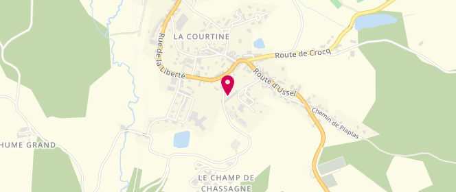 Plan de Accueil de loisirs de la Courtine - Haute Corrèze Communauté, Place de la Mairie, 23100 La Courtine