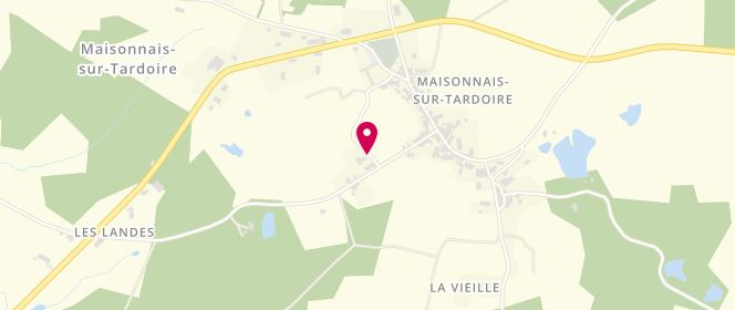 Plan de Accueil de loisirs La Clé Des Champs, 3 Rue du Rucher, 87440 Maisonnais-sur-Tardoire