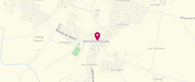Plan de Accueil périscolaire de Montverdun, 2 Place de la Mairie, 42130 Montverdun
