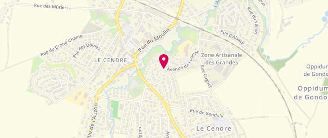 Plan de Accueil de loisirs Extra et périscolaire, Avenue de Lourme, 63670 Le Cendre
