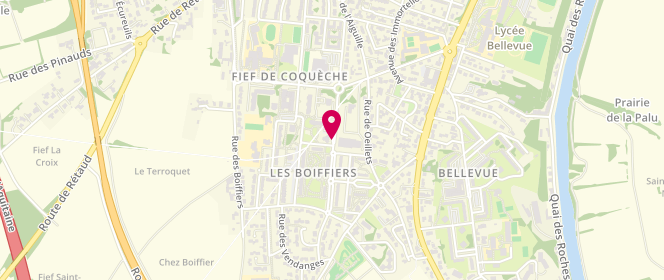Plan de Association Boiffiers-Bellevue, 15 Bis Cours Pierre Henri Simon, 17100 Saintes
