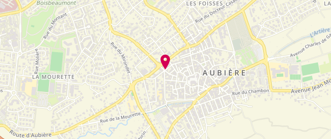 Plan de Sgdf Groupe Arverne (Aubiere-Beaumont-Romagnat), 3 Rue Molière, 63170 Aubière