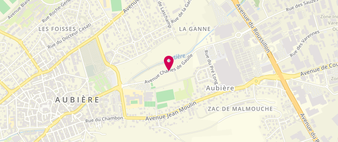 Plan de Agorado, Avenue Charles de Gaulle, 63170 Aubière