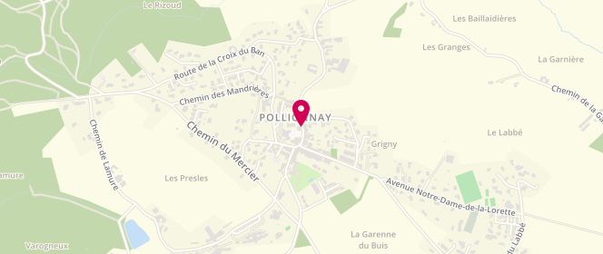 Plan de Accueil de loisirs De Pollionnay, 84 Rue Jean Pierre Dumortier, 69290 Pollionnay