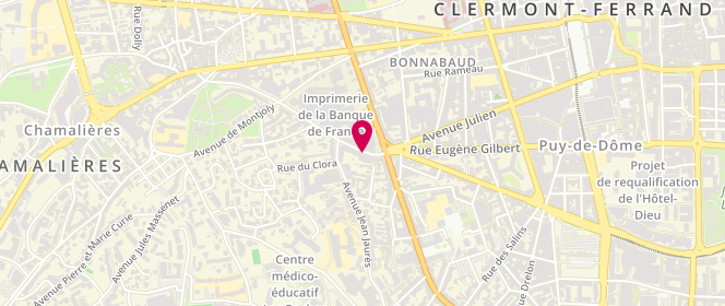 Plan de Les Apprenti'Sages, 38 Avenue Pasteur, 63400 Chamalières