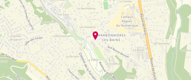 Plan de Accueil de loisirs de Charbonnières Les Bains, 6 Avenue Alexis Brevet, 69260 Charbonnières-les-Bains