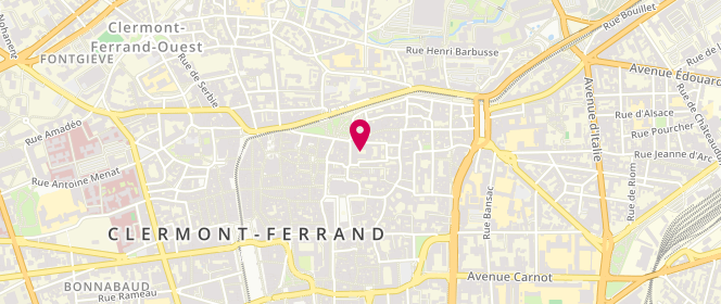 Plan de Asc Clermont-Nord, Maison de Quartier de Neyrat Rue des Hauts de Chanturgue, 63100 Clermont-Ferrand