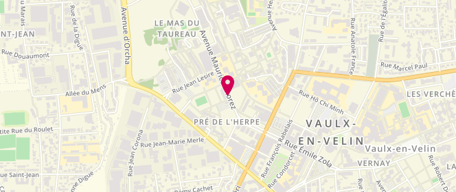 Plan de Accueil de loisirs Centre Social le Monde Réel, 3 Avenue Maurice Thorez, 69120 Vaulx-en-Velin