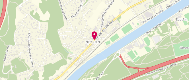 Plan de Accueil de loisirs périscolaire du mercredi, 83 Route de Genève, 01700 Neyron